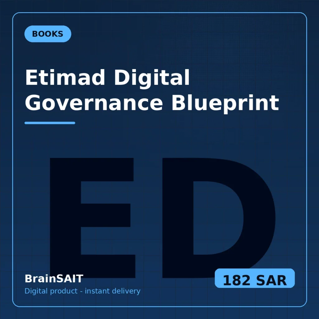 Etimad Digital Governance Blueprint