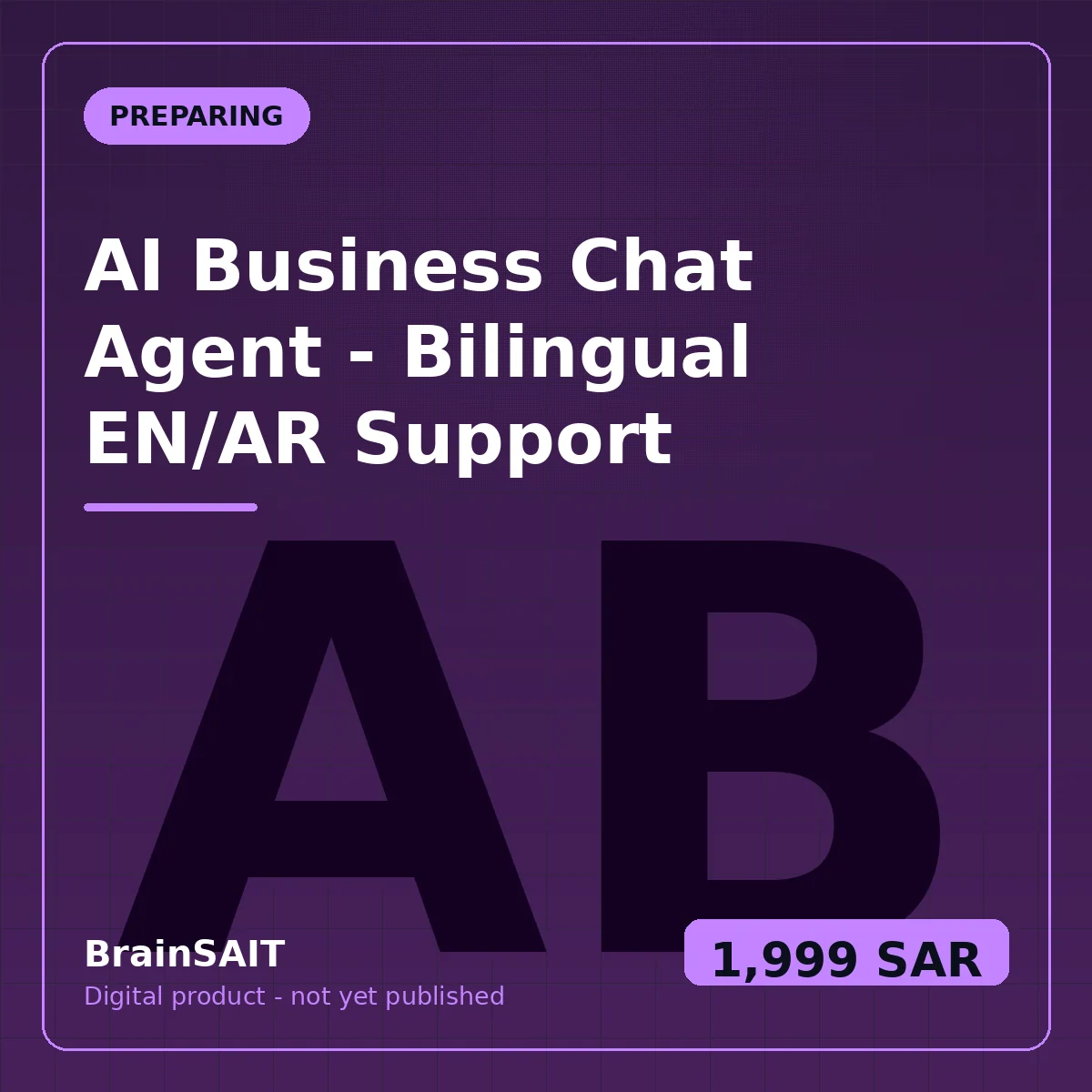 AI Business Chat Agent — Bilingual EN/AR Support